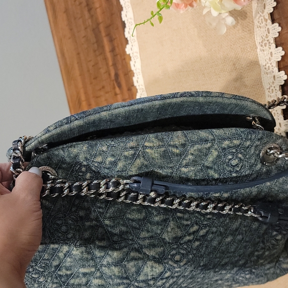 SOLD Rare & authentic CHANEL denim bag - Picture 11 of 15
